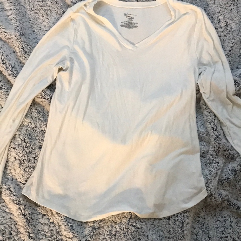 White long sleeve shirt!